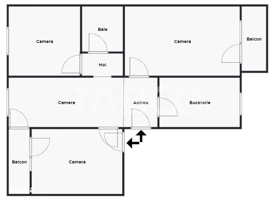 Apartament de vanzare cu 4 camere renovat integral Dioda Sibiu - Imagine principală: 4/17