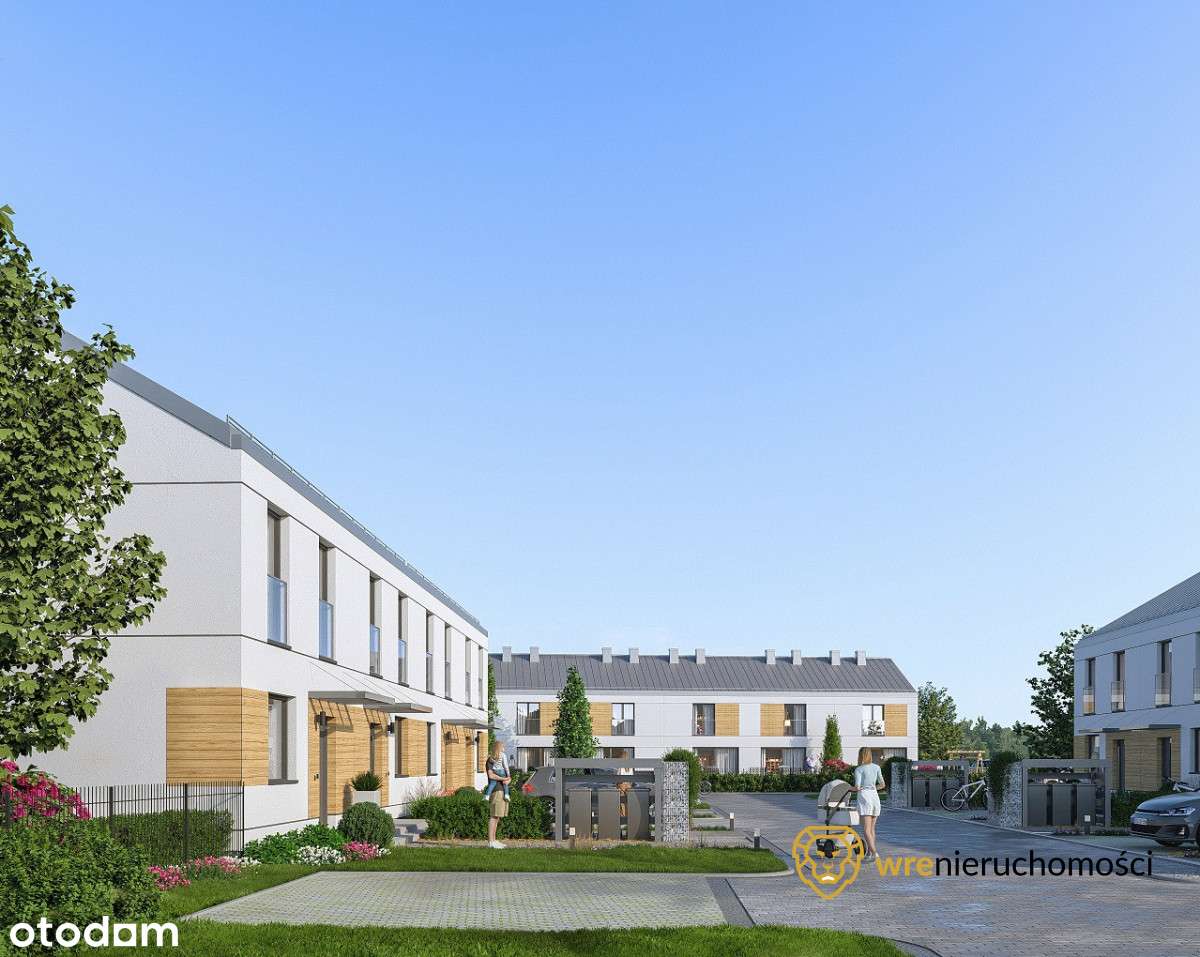 Nowoczesny szereg w otoczeniu terenów zielonych - Pełny obrazek: 4/9