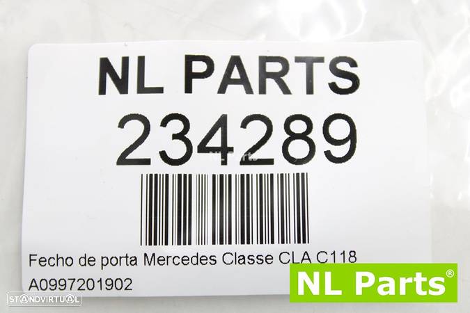 Fecho de porta Mercedes Classe CLA C118 A0997201902 - 7