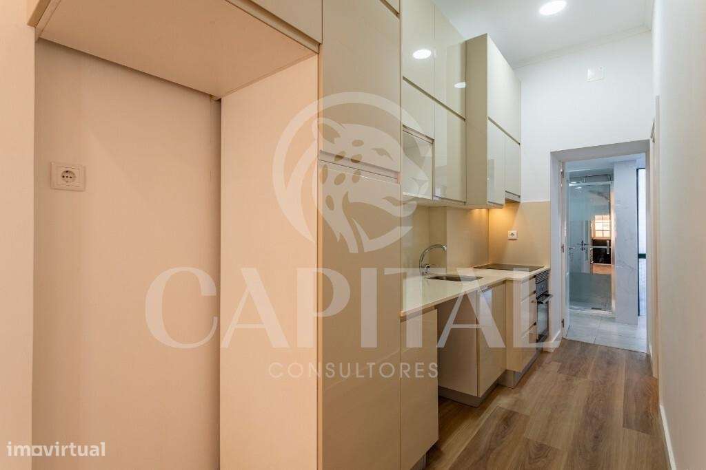 Apartamento T1 Totalmente Remodelado em Alto de Santo Amaro - Grande imagem: 5/17