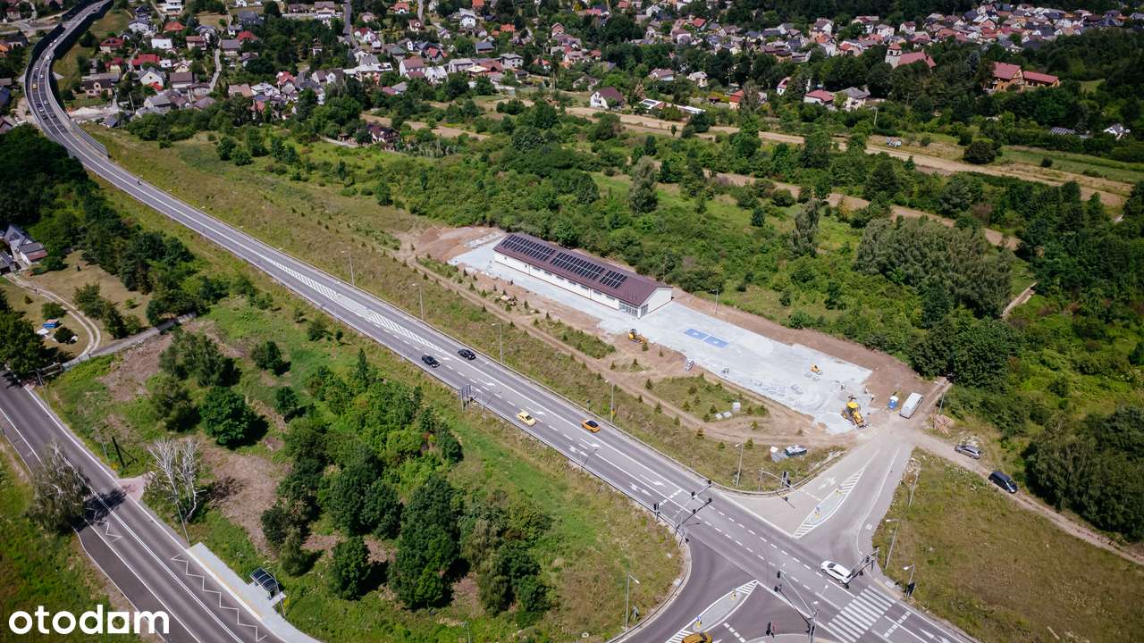 Działki inwestycyjne w Jaworznie (Byczyna) bezpośrednio przy DK79-1