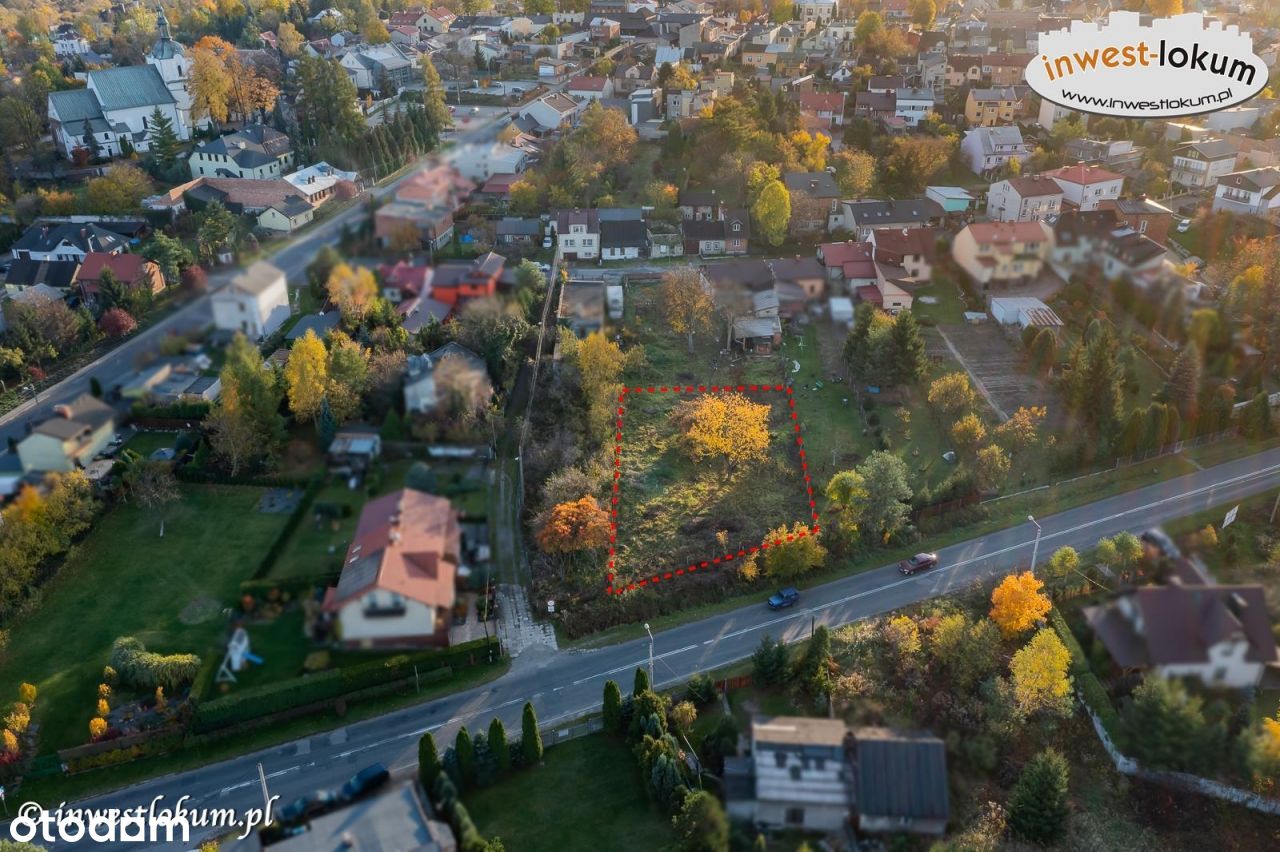 Działka, 900 m², Sławków