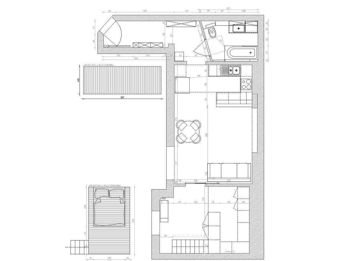 Wola | 2 pokoje | 3,5m wysokość | kamienica-16