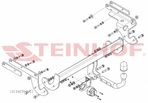 Hak Holowniczy + MODUŁ 7PIN do Toyota Yaris P15 3/5 drzwi od 2017 do 2020 - 2