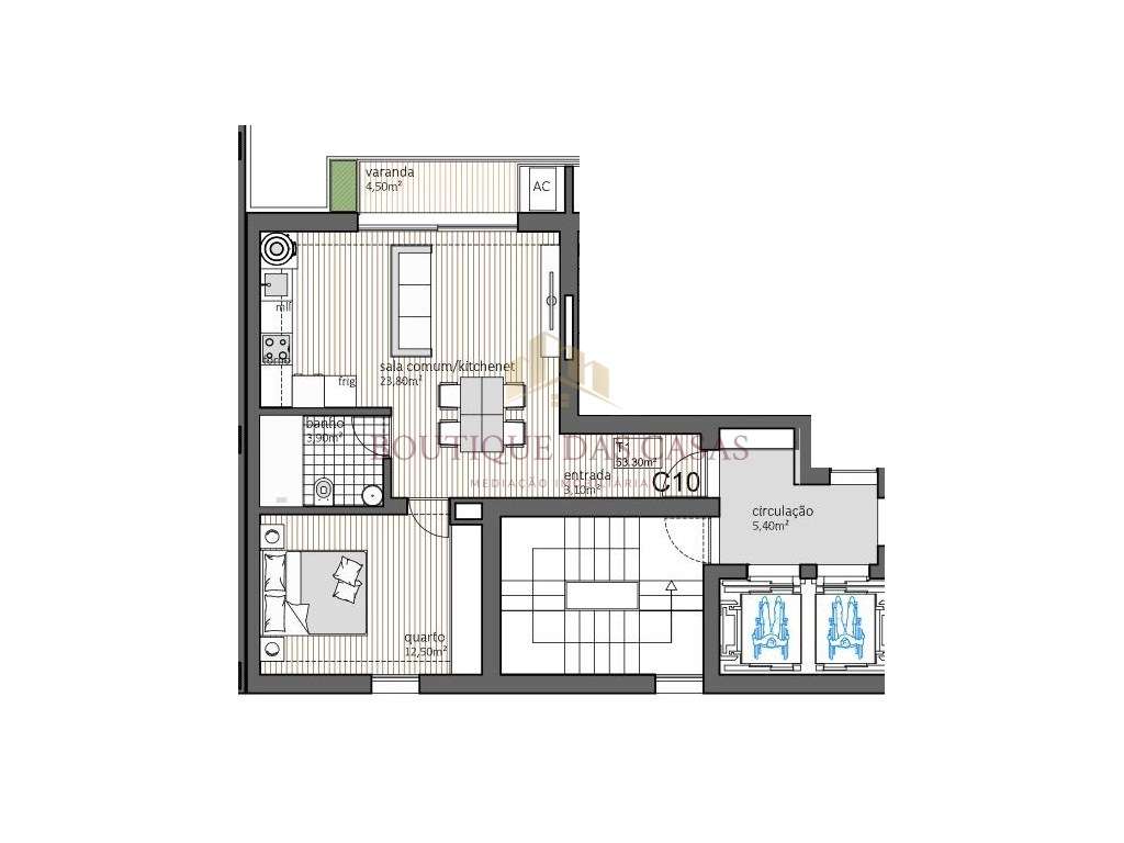 Apartamento T1 Novo em Paranhos - Oporto Plaza - Grande imagem: 5/15