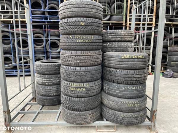 Opony pojedyncze 225/55R17C 235/60R17C Bridgestone Michelin Continental - 1