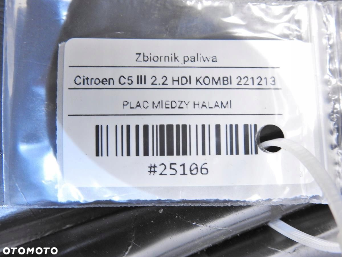 ZBIORNIK PALIWA CITROEN C5 III 2.2 HDI - 8