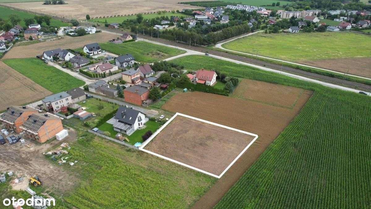 Działka budowlana (1 298 mkw.), Dopiewiec - Pełny obrazek: 4/5