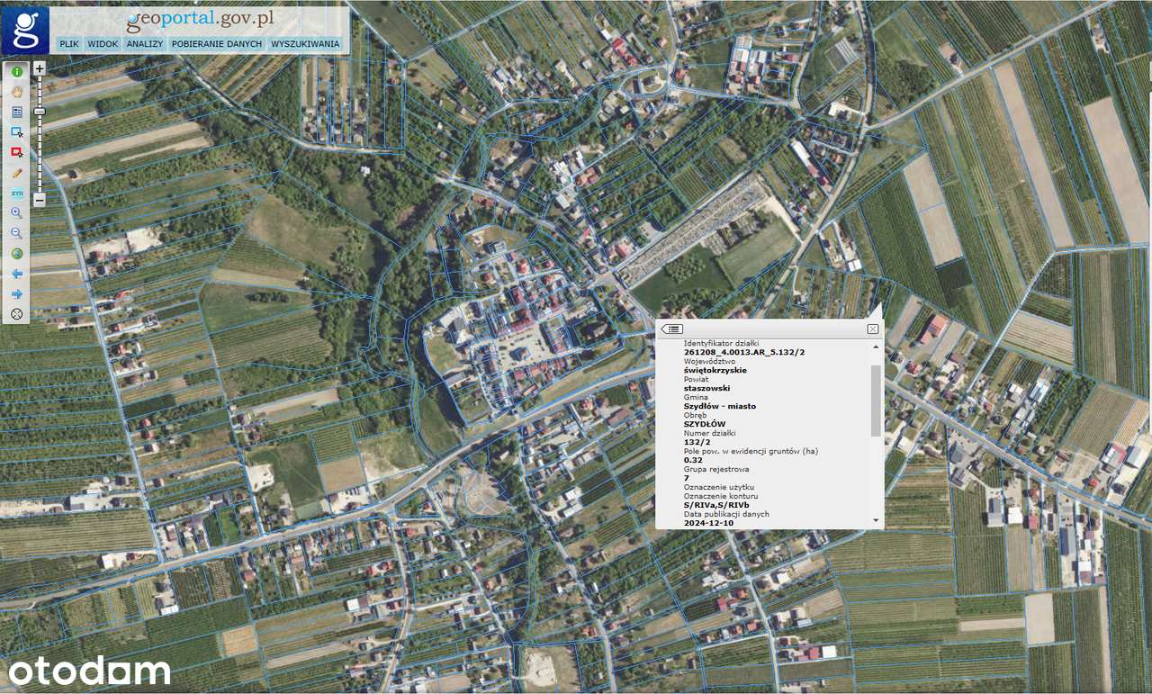 Działka Szydłów centrum 3200 m2 budowlana - rolna - Pełny obrazek: 2/12