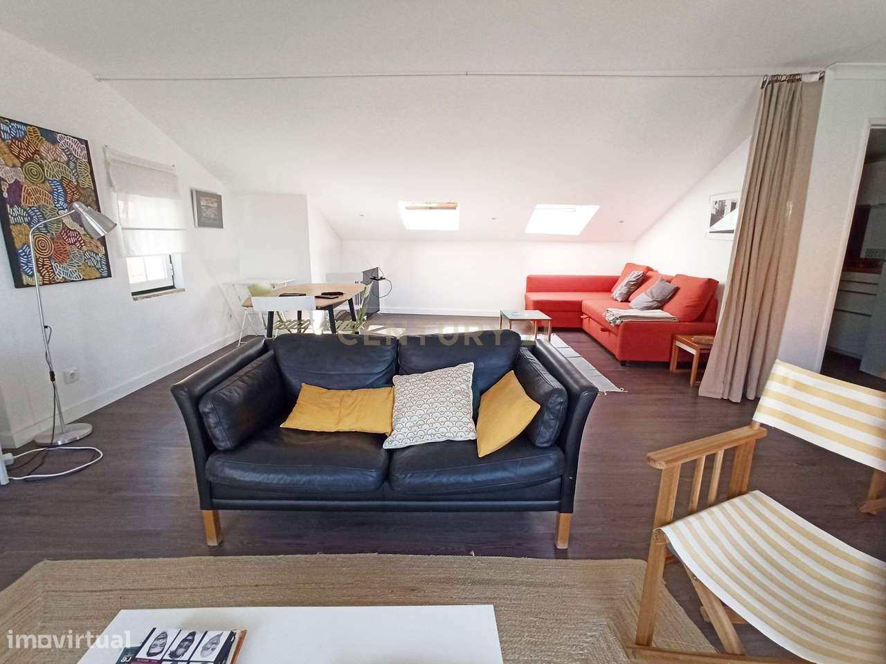 Apartamento com terraço e vista junto ao jardim do Torel-6