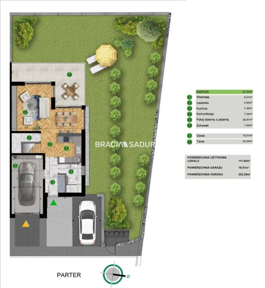 Domy położone w sielankowej okolicy - Skotniki - Pełny obrazek: 3/15