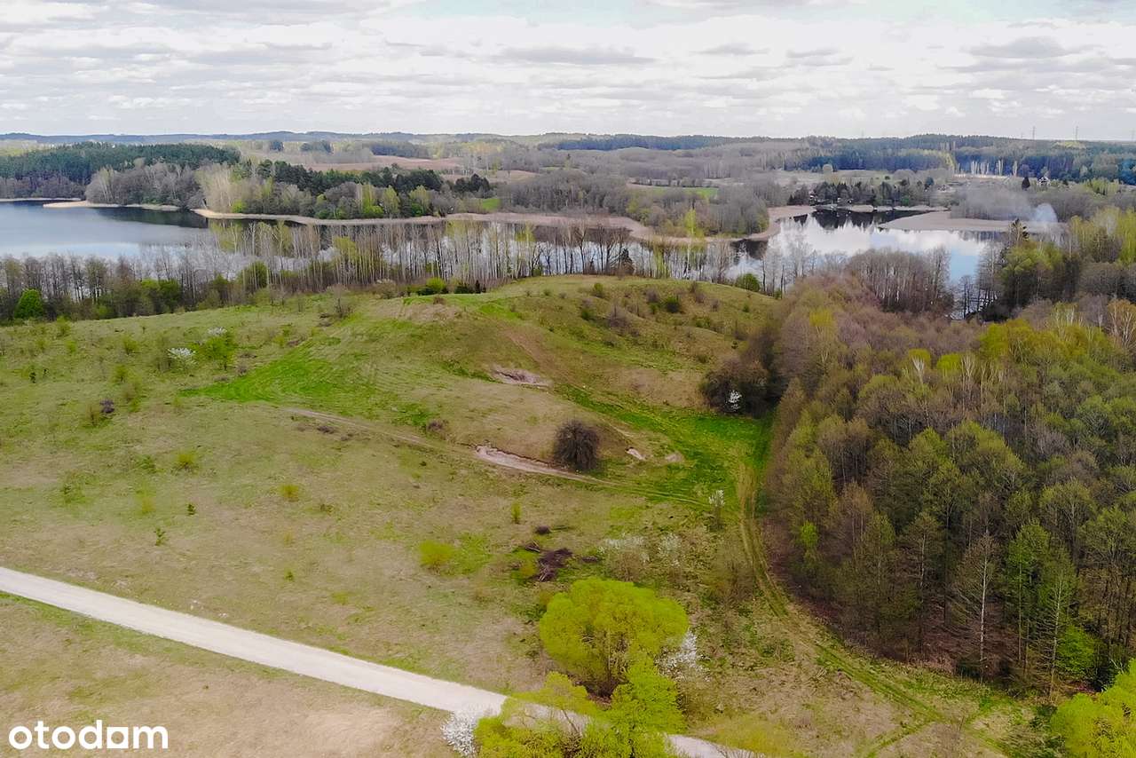 Działka budowlana w otoczeniu dwóch jezior - piękny widok na okolicę - Pełny obrazek: 3/20