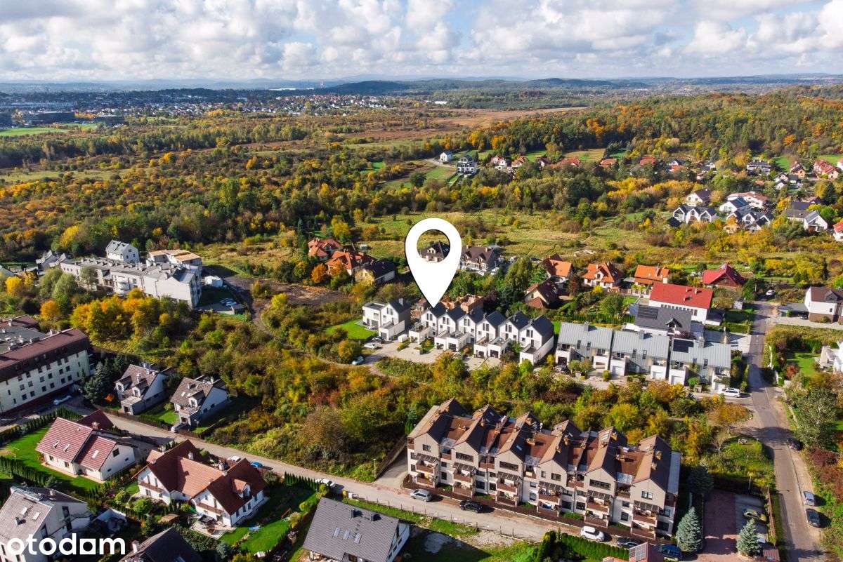 Nowoczesny dom bliźniak - Kraków Zakrzówek-3