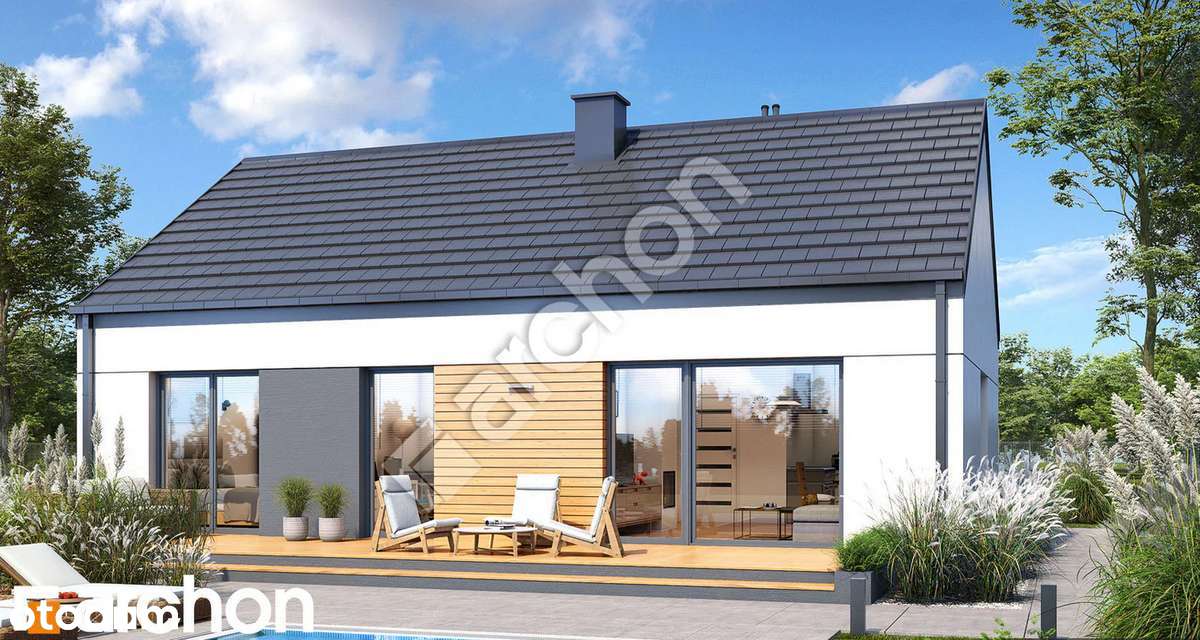 Nowoczesny dom 4-pokojowy | 80,39 m² | działka 1002 m² | Piaskowo - Pełny obrazek: 2/20