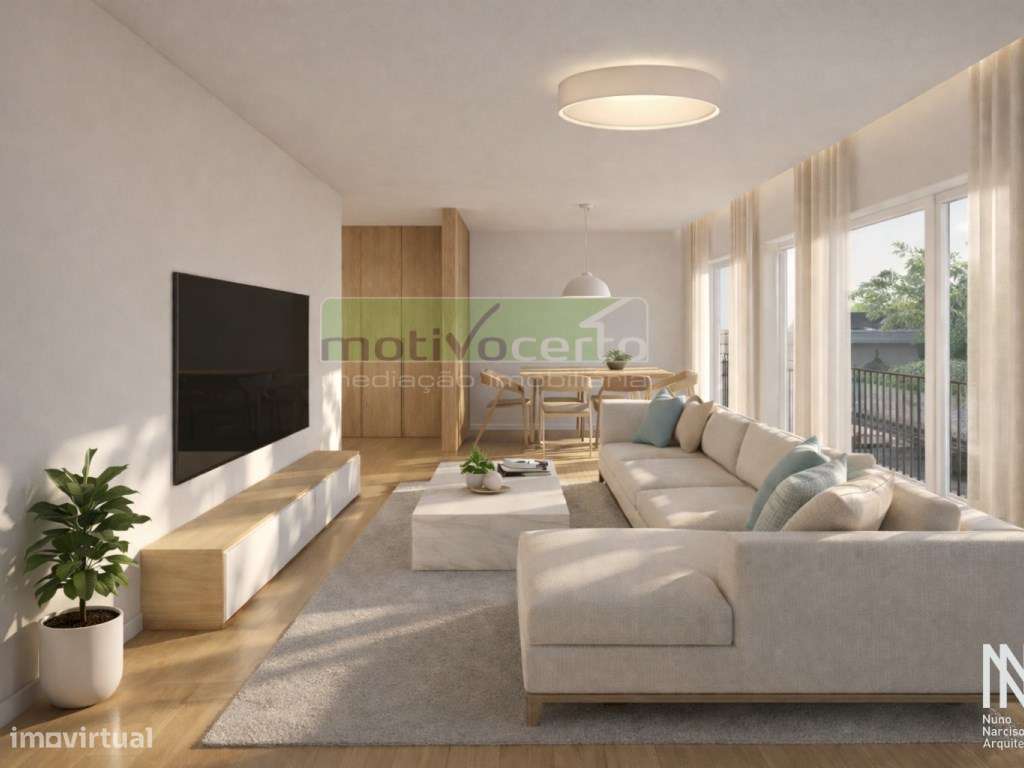 T2 Moderno em Camarate, Loures. Varanda e 1 Lugar de Parqueamento - Grande imagem: 4/10