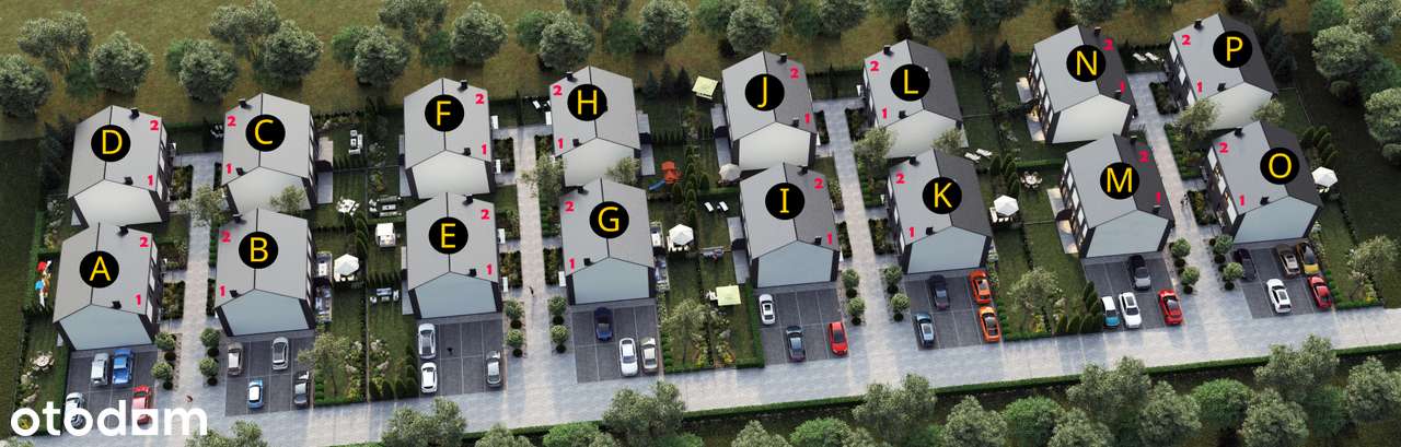A1 - Dom jednorodzinny dwulokalowy 79,45 m2 +ogródek +2x parking - Pełny obrazek: 4/16