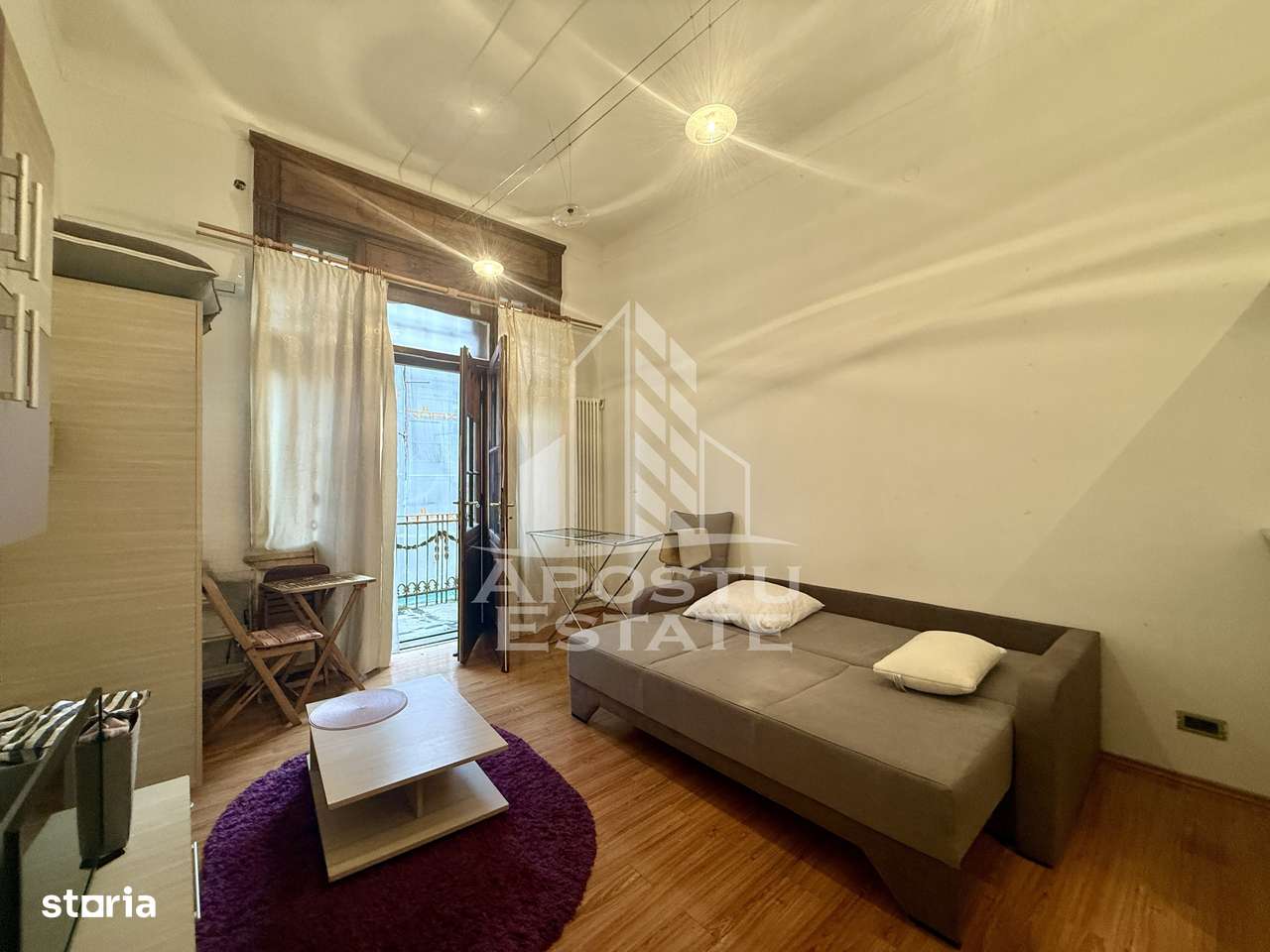 Apartament o camera, 30mp, balcon deschis, Ultracentral - Imagine principală: 5/9