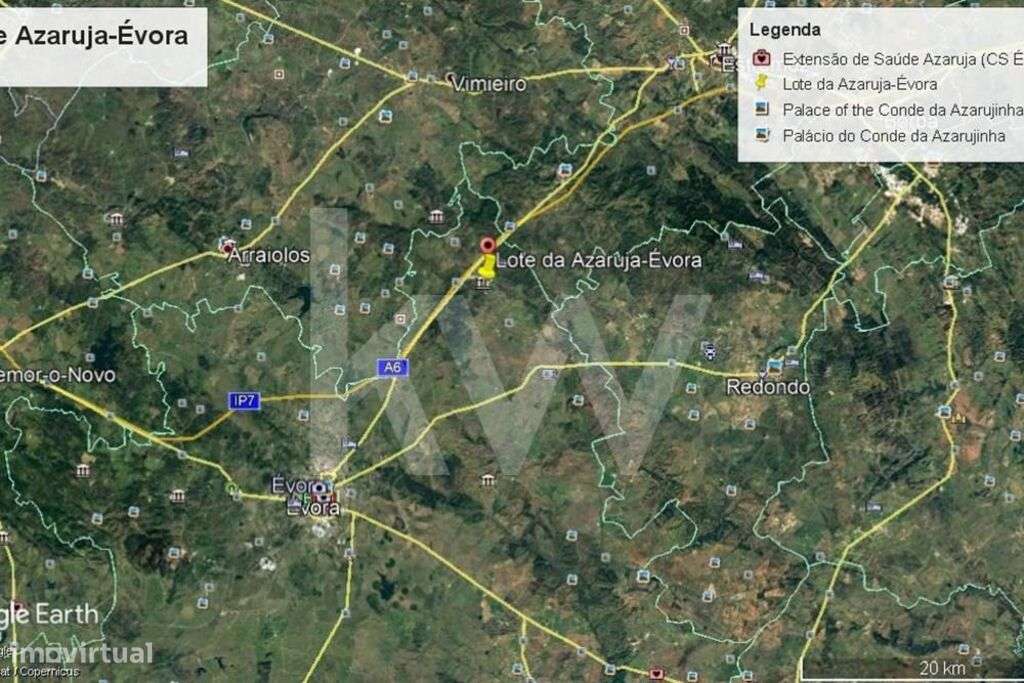 Venda lote de terreno urbano para construção de moradia, em Azaruja, É - Grande imagem: 2/18