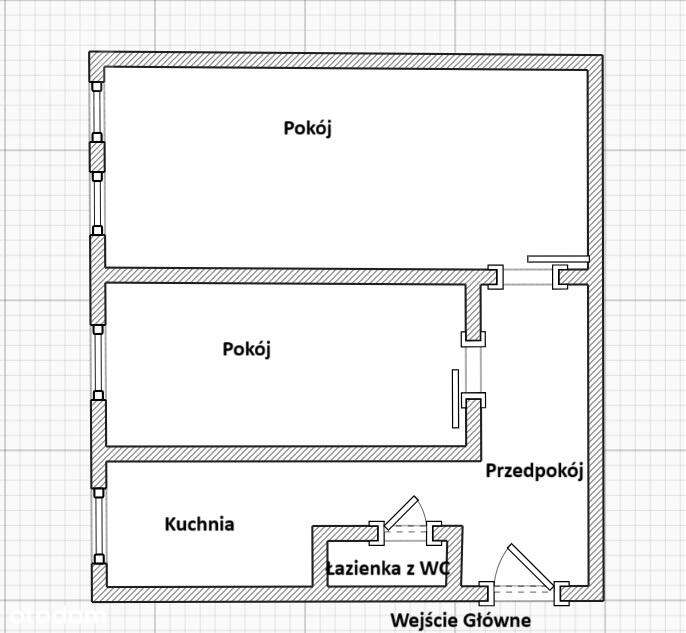 Mieszkanie 2 pokoje centrum Konina-10