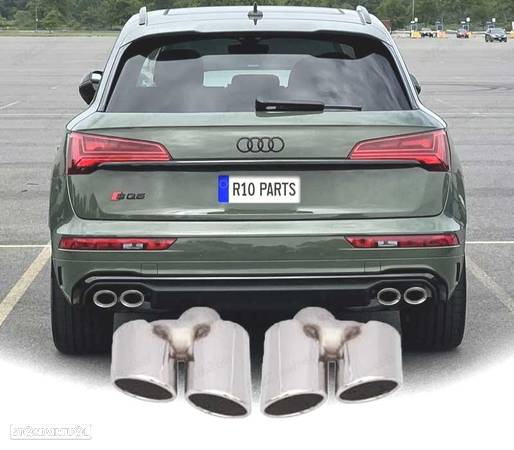 PONTEIRAS DE ESCAPE PARA AUDI Q5 09-17 LOOK SQ5 - 1