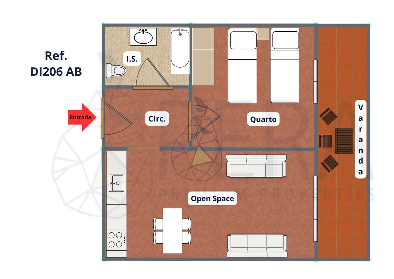 Apartamento T1  em Unidade Hoteleira - Albufeira - Grande imagem: 4/28