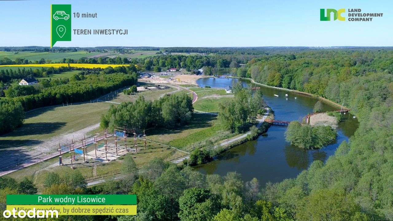 Działki budowlane z mediami! Las, 20min. od Łodzi-7