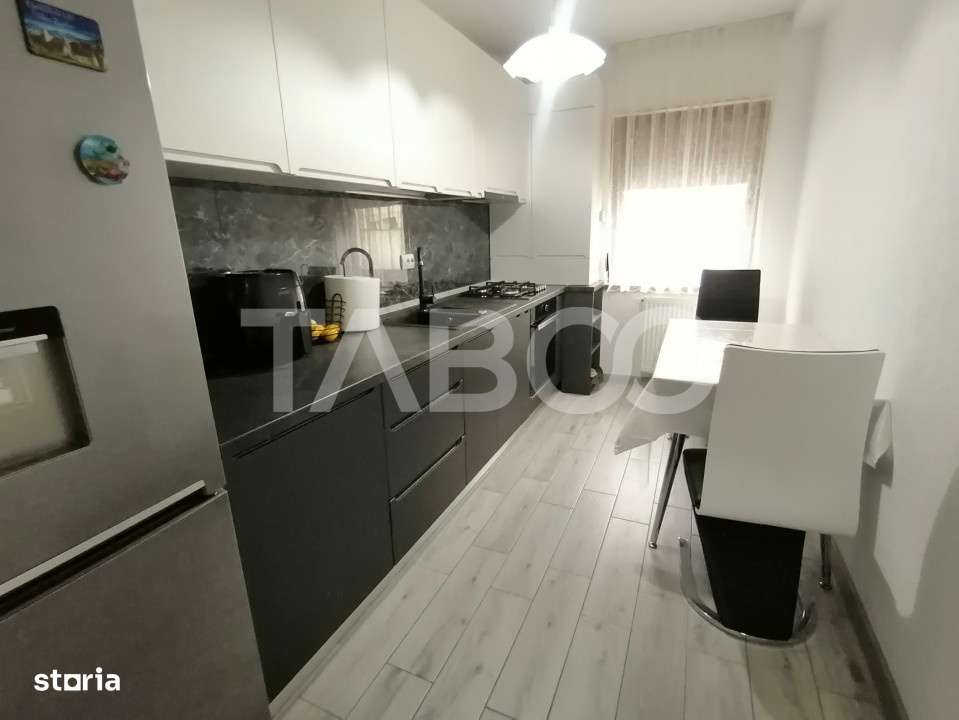 Apartament decomandat de vanzare mobilat utilat balcon Selimbar Sibiu - Imagine principală: 5/14