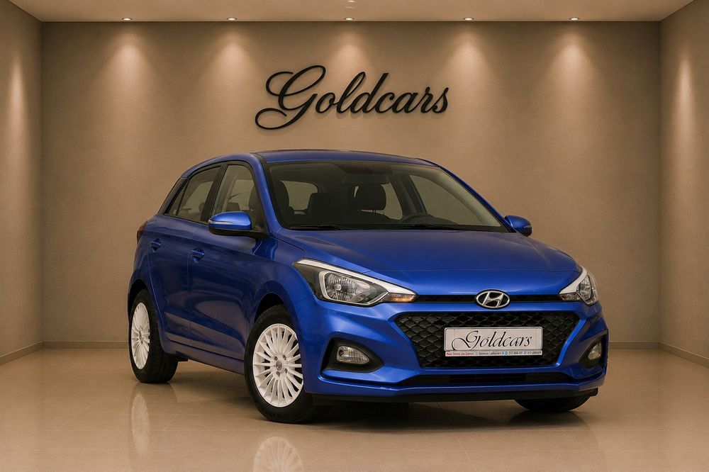 Hyundai i20 II (2014-2020) blue 1.2 Select 2018