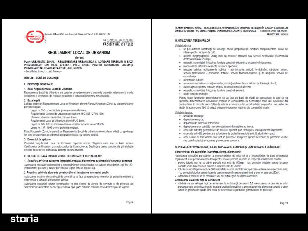 Teren intravilan de vanzare - Imagine principală: 3/9