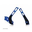 protetor chassis acerbis azul yamaha yz 125 / 250 - 1