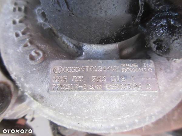 TURBOSPRĘŻARKA TURBINA SEAT VW AUDI SKODA PRAKTIK 1.6 TDI - 6