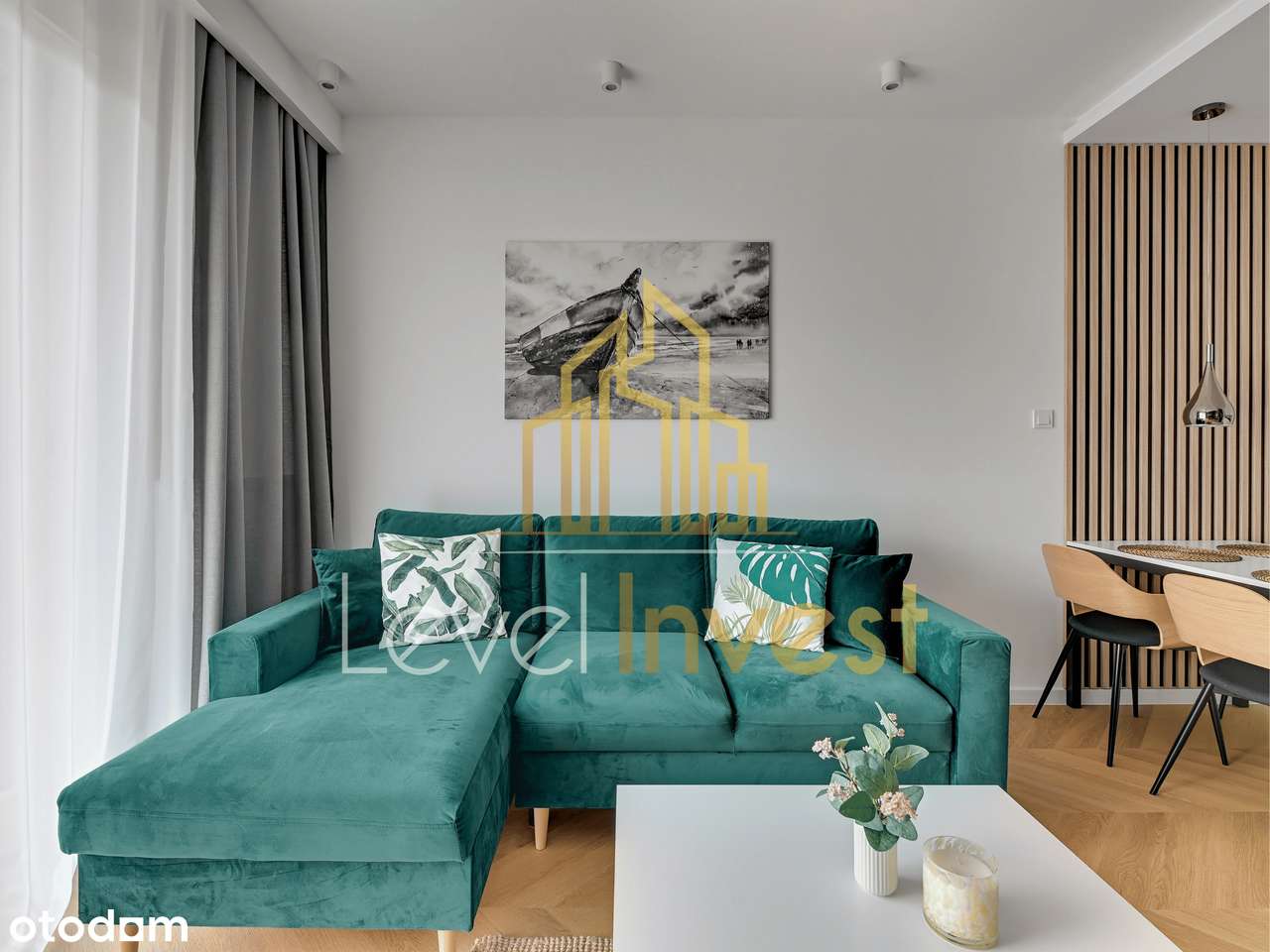 2-pokojowy apartament z ogródkiem w Letnicy | 42 m² | wysoki standard