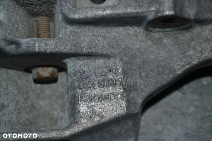 VW AUDI SEAT SKODA 1,9 2,0 TDI WSPORNIK ŁAPA MOCOWANIE ALTERNATORA 03G903143D - 3