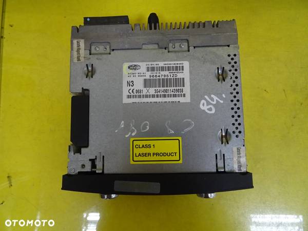 RADIO CITROEN C5 II/III 96647951ZD/ 96649931/ 9682297777  NR84 - 3