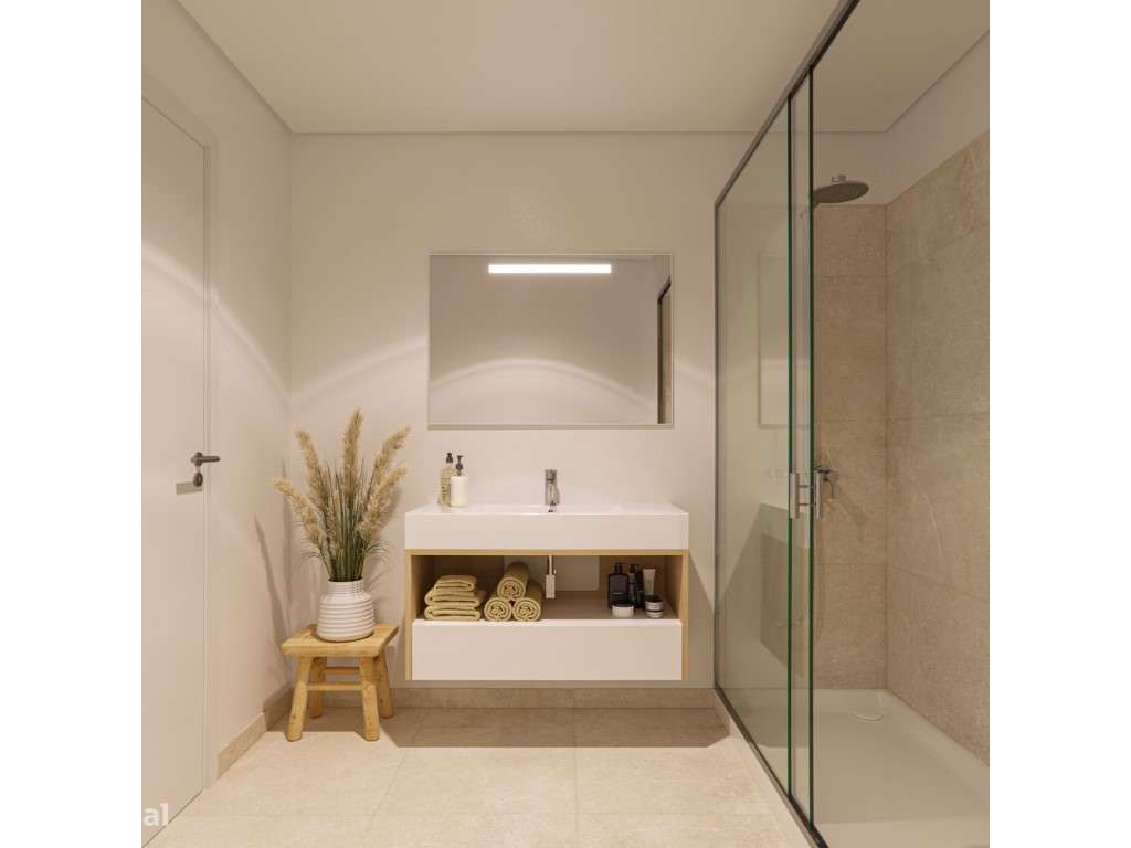 Apartamento com vista num condomínio com Jardim e piscina Arroios-5