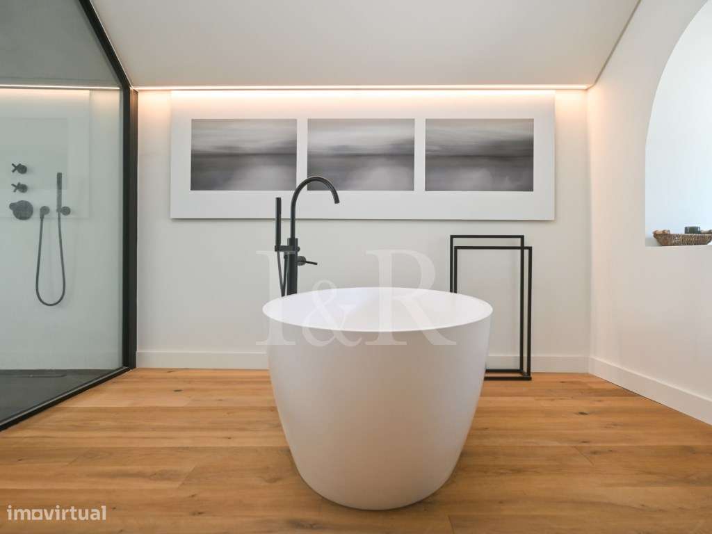 Apartamento T4 duplex com dois terraços e piscina em Belém-34
