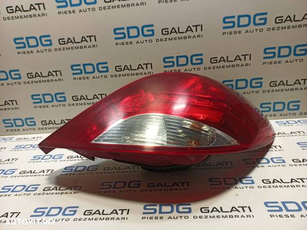 Stop Lampa Tripla cu LED Dreapta Peugeot 207 Hatchback 2006 - 2015 Cod 9686565980 [L0180] - 3