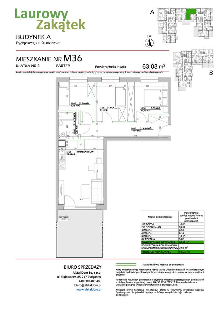 Laurowy Zakątek - A36 - Pełny obrazek: 2/6