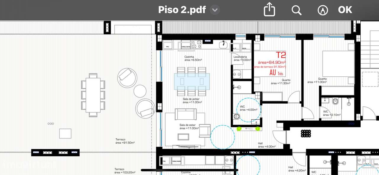 Excelente T2 com terraço em Lousada-12