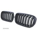 GRELHAS FRONTAIS PARA BMW X5 F15 X6 F16 PERFORMANCE PRETO MATT - 3