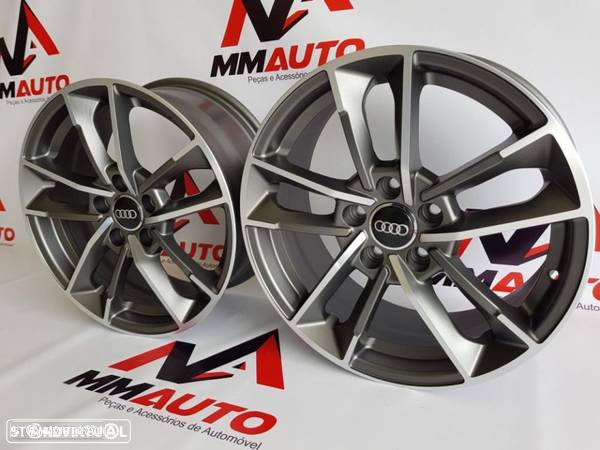 Jantes Audi A7 Matt Gunmetal Polished 17 - 2