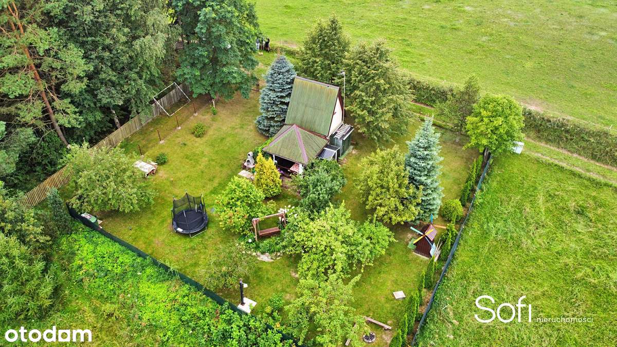 Wyjątkowa DZIAŁKA NAD J. SZELMENT WIELKI! Domek, Woda, Szambo, Prąd!-16