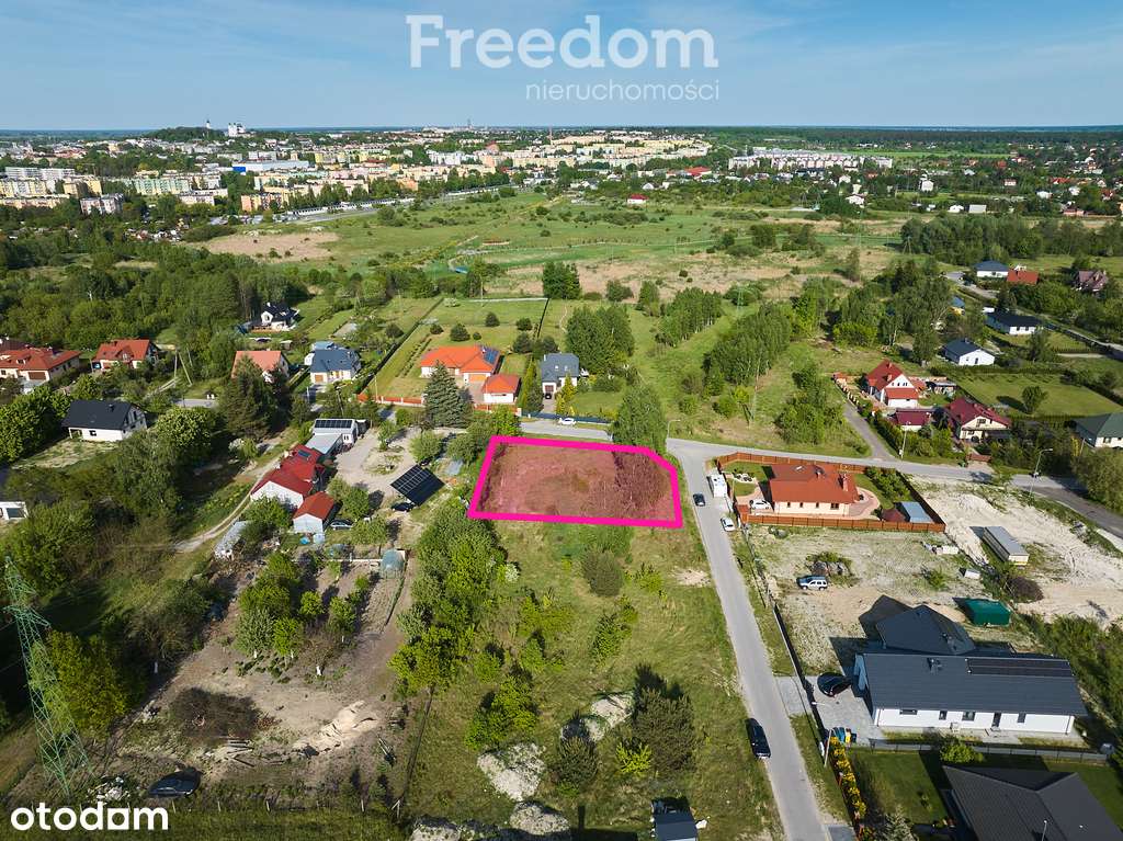 Dwie działki budowlane 9 i 12 arów, Asnyka - Pełny obrazek: 2/6