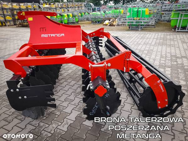 Agregat talerzowy  brona talerzowa ciężka 4.0m - 6.0m POSZERZANA  HYDRAULICZNA  METANGA DOSTAWA RATY - 8