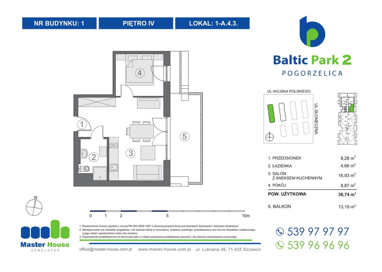 Baltic Park 2 | apartament inwestycyjny | 1-A.4.3 - Pełny obrazek: 2/7