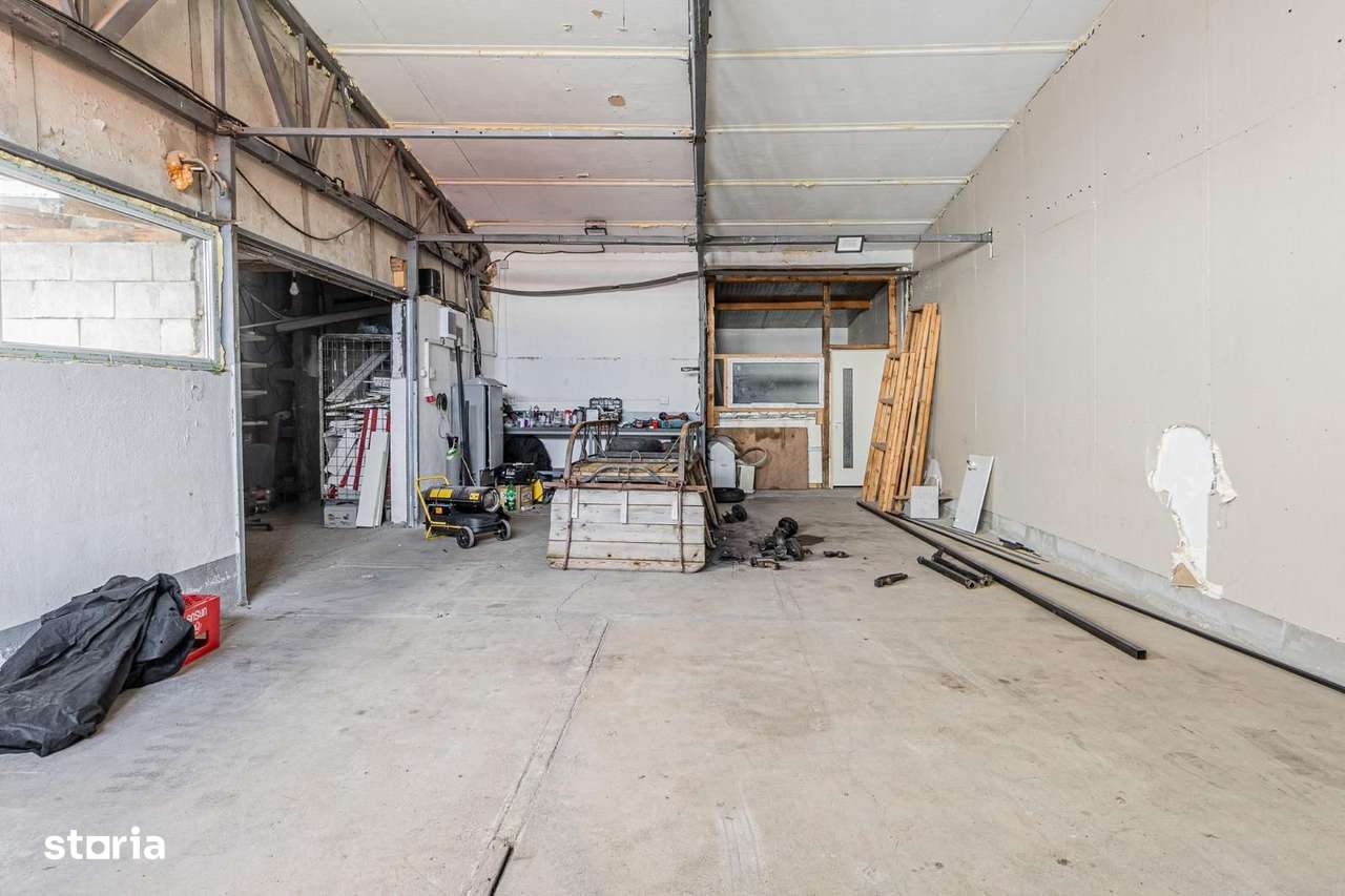 Investitie! Hala + birouri, 3300 mp teren, toate  utilitatile-10
