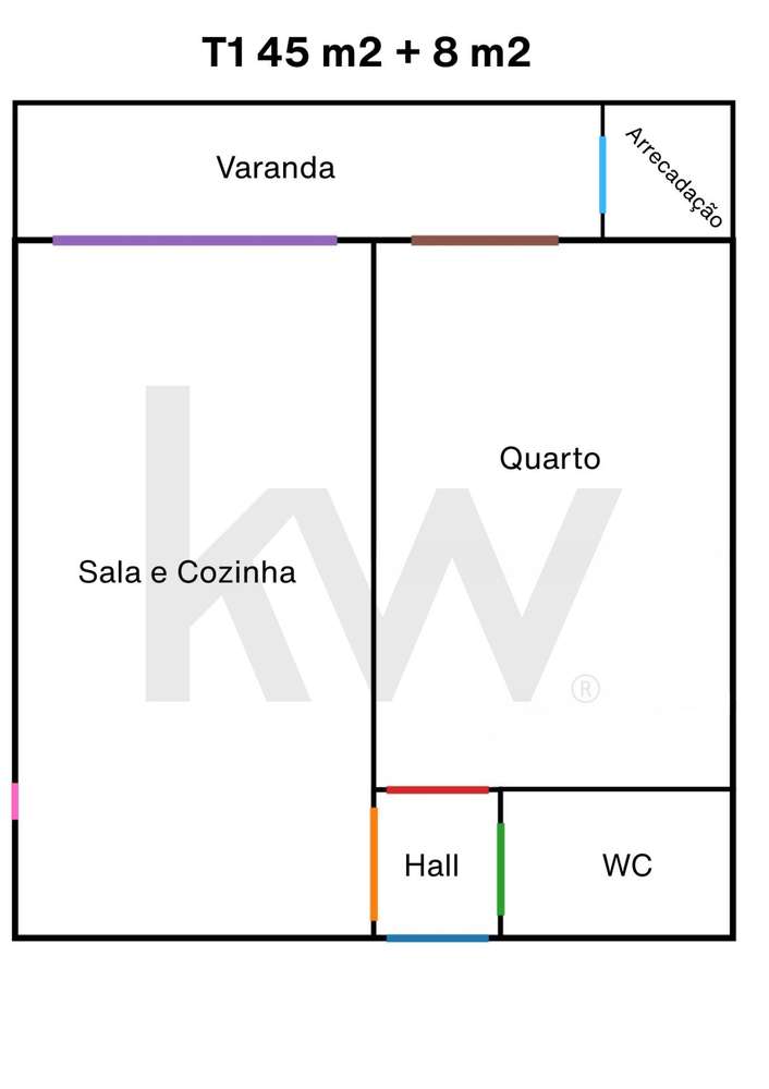 Viva a dois passos do mar - T1 na 2ª linha da Praia, com vista panorâm-11