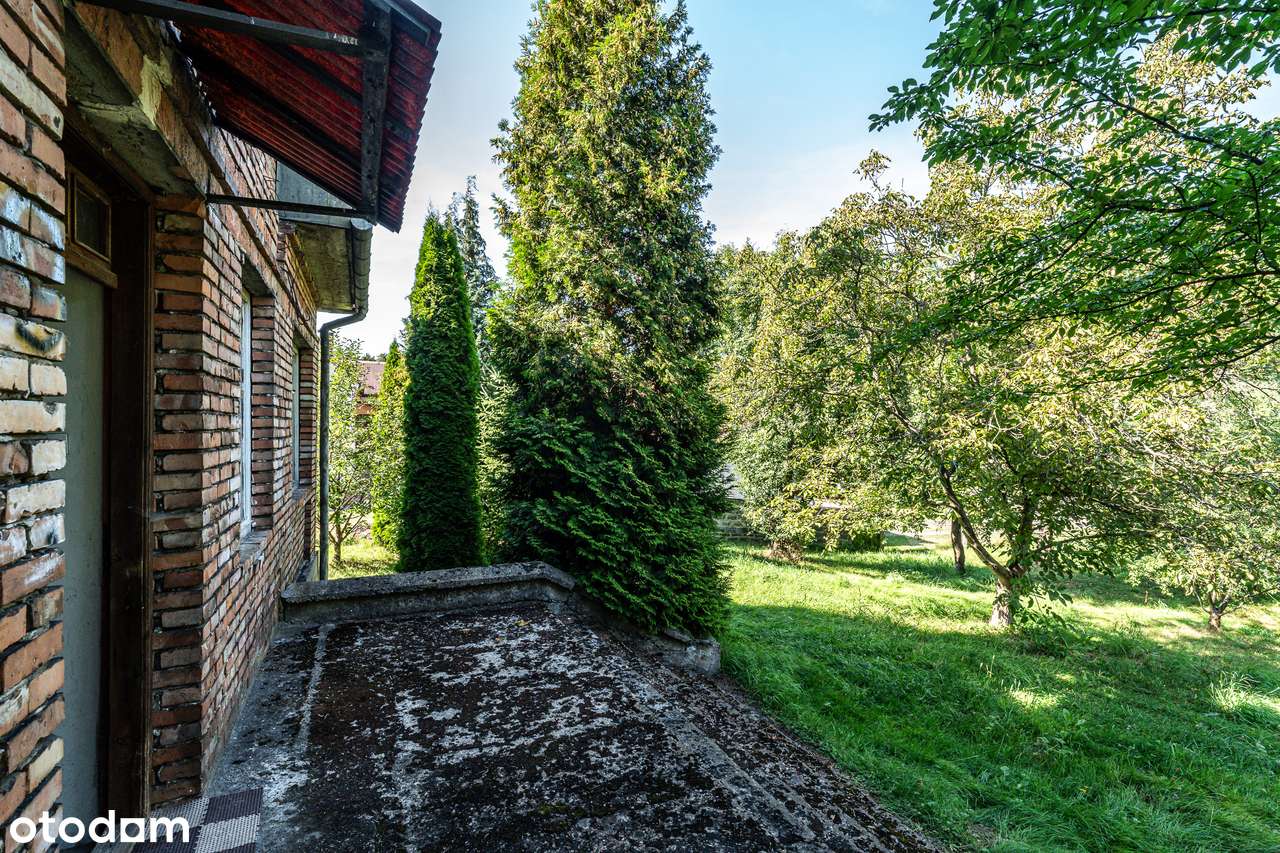 Dom wolnostojący 180m2 na działce 15a, 350m od stacji PKP Szarów-8