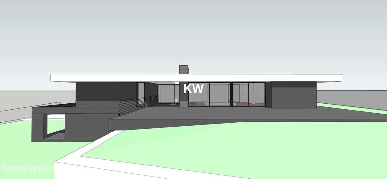 Terreno com projeto aprovado para moradia T3 - Grande imagem: 1/24