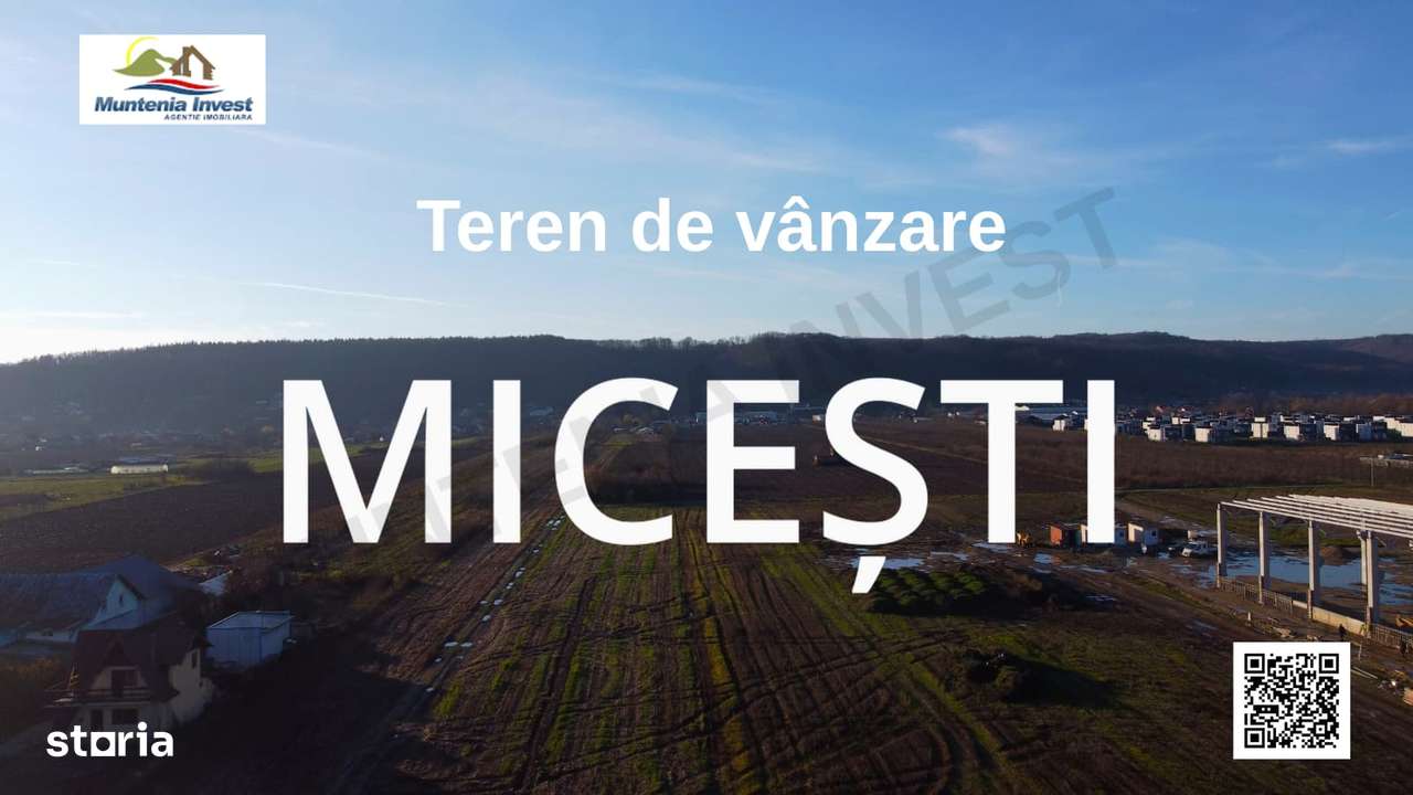 Teren Micești, lângă Mărăcineni – acces direct din DN73 - Imagine principală: 2/10